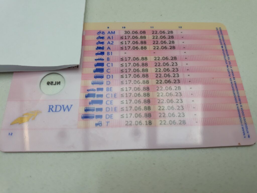 Geregistreerd Rijbewijs Kopen